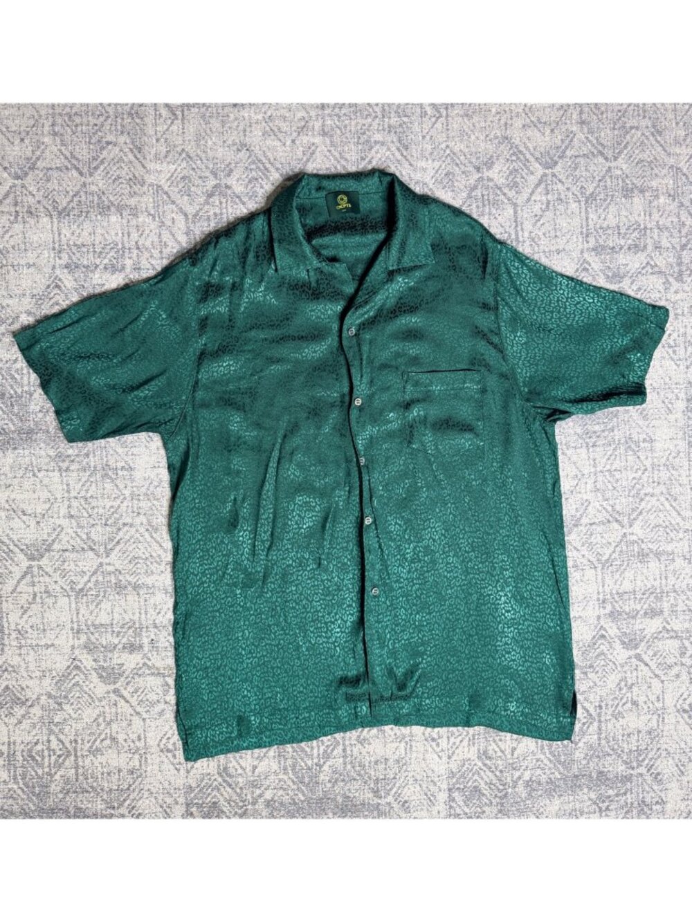 Cncpts Print Button Up Shirt luxury streetwear